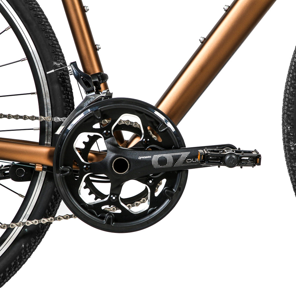 Bicicleta Gravel TIRRENA Shimano Aluminio 700C