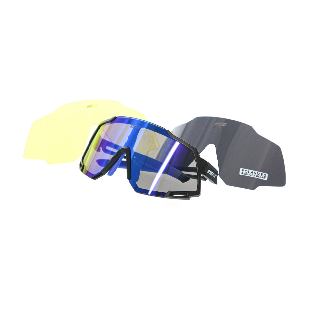 Gafas de Ciclismo SA-838 con Estuche y 3 Cristales Sportace