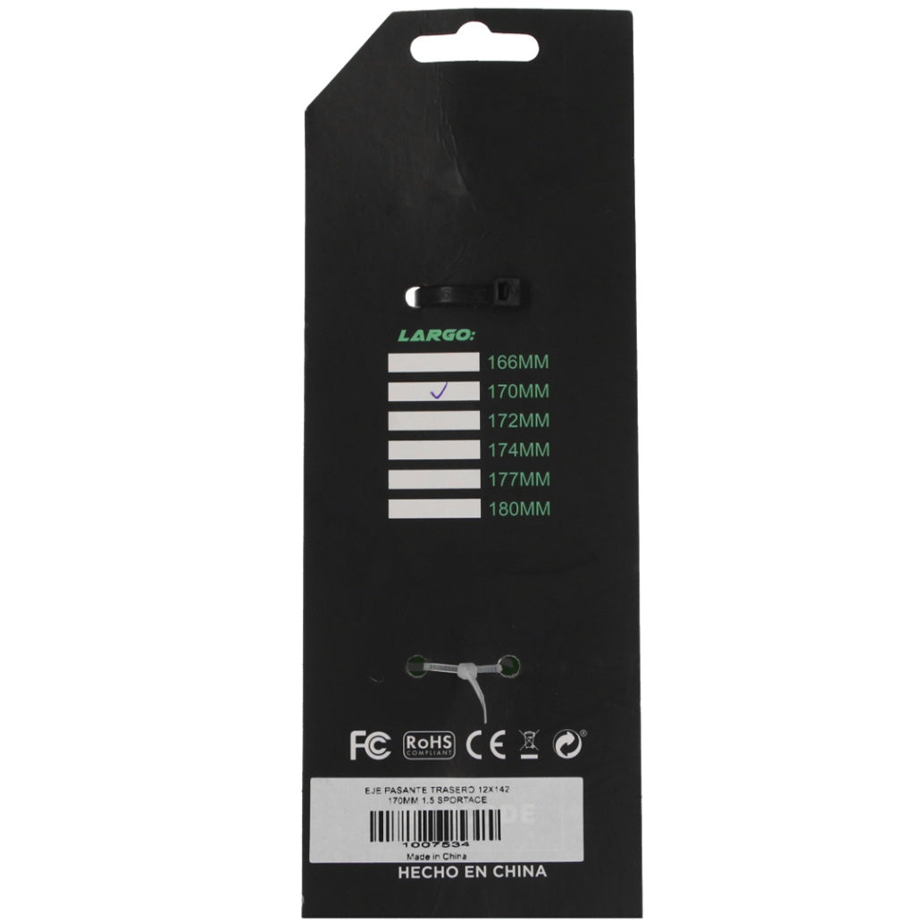 Eje Trasero Allen OLD142 Sportace