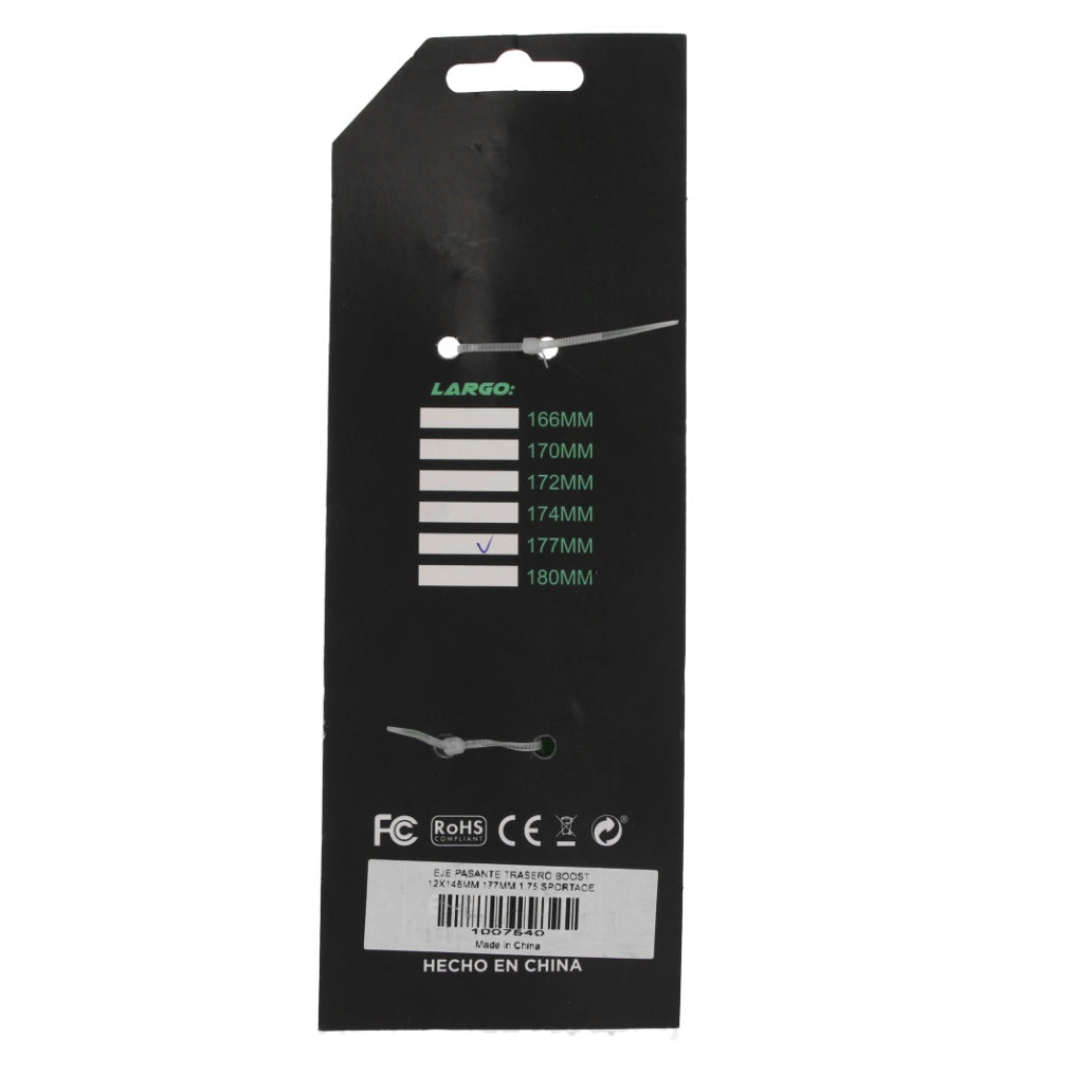 Eje Trasero Boost Allen OLD148 Sportace