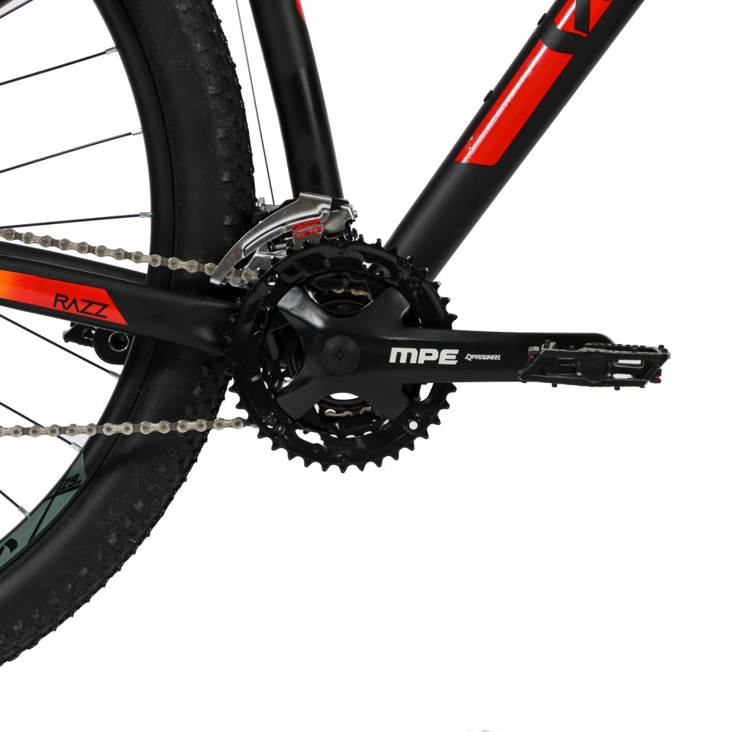 Mountain Bike RAZZ Aluminio Negro Microshift 24VEL 29ER