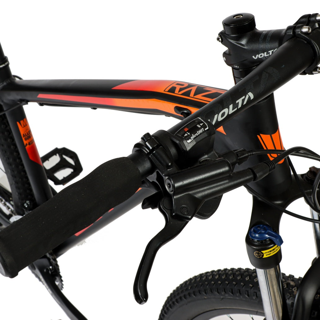 Mountain Bike RAZZ Aluminio Negro Microshift 24VEL 29ER