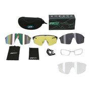 Gafas de Ciclismo SA-888 con Estuche y 3 Cristales Fotocromaticos Sportace