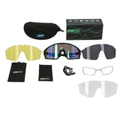Gafas de Ciclismo SA-888 con Estuche y 3 Cristales Fotocromaticos Sportace
