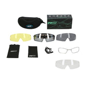 Gafas de Ciclismo SA-915 con Estuche y 3 Cristales Sportace