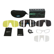 Gafas de Ciclismo SA-858 con Estuche y 3 Cristales Fotocromaticos Sportace