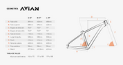 MTB Avian Shimano Cues