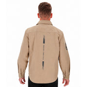 Camisa Hombre Grafa Manga Larga Volta Beige