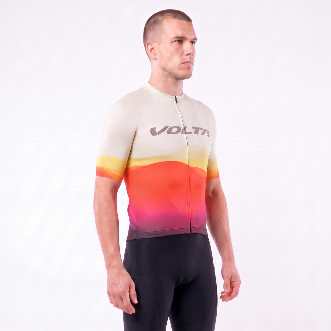 Jersey Ciclismo Hombre Manga Corta Volta
